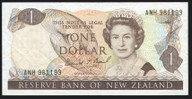 New Zealand - 1 Dollar - Brash - ANH981199 - VF