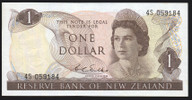 New Zealand - 1 Dollar - Wilks - 4S 059184 - aUnc