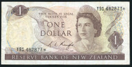 New Zealand - 1 Dollar - Knight - Y91 482873* - Star Note