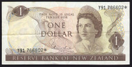 New Zealand - 1 Dollar - Hardie - Y91 766602* - Star Note - Fine