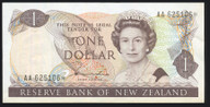 New Zealand - 1 Dollar - Hardie - AA 625106* - Star Note - gEF