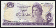 New Zealand - 2 Dollars - Hardie - 9Y3 078954* - Star Note - Fine