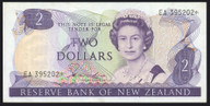New Zealand - 2 Dollars - Hardie - EA395202* - Star Note - gEF