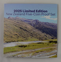 New Zealand - 2025 - Limited Five-Coin Proof Coin Set - Charles III