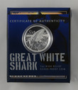 Australia - 2015 - Silver $1 Proof Coin - Great White Shark - High Relief