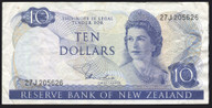 New Zealand - $10 - Hardie - 27J 205626 - Fine