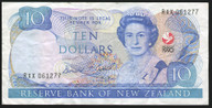 New Zealand - $10 - Brash - Sesquicentennial - Sponsor Prefix - RXX061277 - VF