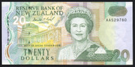 New Zealand - $20 - Brash - AA529780 - First Prefix - EF