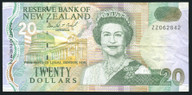 New Zealand - $20 - Brash - ZZ062842 - Replacement Prefix - gFine
