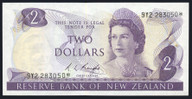 New Zealand - $2 - Knight - 9Y2 283050* - Star Note - Unc