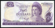 New Zealand - $2 - Knight - 9Y2 140715* - Star Note - Unc