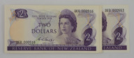 New Zealand - $2 - Bundle x38 Banknotes - Wilks - 0E0 Prefix 516-553 - aUnc-Unc