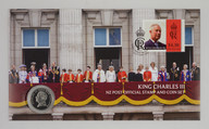 New Zealand - 2024 - 50c Uncirculated Coin & Stamp Cover - King Charles III