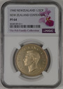 New Zealand - 1940 - Centennial Half Crown - Proof - NGC PF64