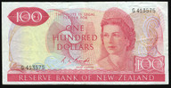 New Zealand - $100 - Knight - G413575 - aVF