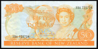 New Zealand - $50 - Hardie - XBA735704 - VF