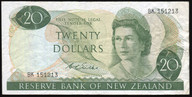 New Zealand - $20 - Wilks - BK151213 - Fine