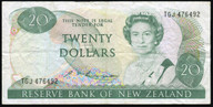 New Zealand - $20 - Russell - TGJ476492 - Fine