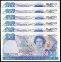 New Zealand - $10 - Brash - Sesquicentennial Matching Set - 000024 - Unc