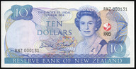 New Zealand - $10 - Brash - Sesquicentennial - Sponsor Prefix - RNZ000131 - aUnc