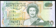 New Zealand - $20 - Brash - Replacement Note - ZZ230198 - aUnc