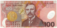 New Zealand - $100 Polymer - Bollard - Unique Serial - AK06 300001