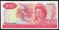 New Zealand - $100 - Fleming - G003436 - Fine