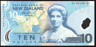 New Zealand - $10 - Bollard - Last Prefix - DA06 146194 - Unc
