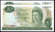 New Zealand - $20 - Hardie - Star Note Pair - YJ584862* - YJ584863* - Unc