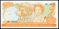 New Zealand - $50 - Brash - XBL136585 - Unc