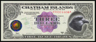 Chatham Islands - $3 - 2000 - K90003308A - Unc