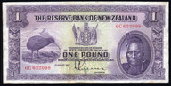 New Zealand - 1 Pound - Lefeaux - 6C 622098
