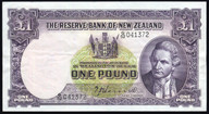 New Zealand - 1 Pound - Hanna - G/52 041372 - EF