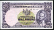 New Zealand - 1 Pound - Hanna - G/53 703355 - EF