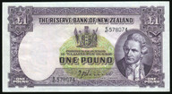 New Zealand - 1 Pound - Hanna - E/47 578074 - EF