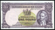 New Zealand - 1 Pound - Fleming - 260 527273 - gEF