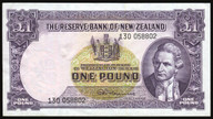 New Zealand - 1 Pound - Fleming - 130 058802 - EF