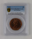 New Zealand - 1953 - Penny - Proof - PCGS PR64RD CAM - 28654692