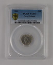 New Zealand - 1941 - Threepence - PCGS AU58 - 84255296