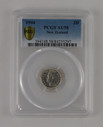 New Zealand - 1944 - Threepence - PCGS AU58 - 84255297