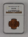 New Zealand - 1960 - Half Penny - MS64 RB - 3497652-020
