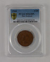 New Zealand - 1944 - Half Penny - MS63 RB - 83893638