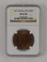 New Zealand - 1941 - Penny - MS64 RB - 2643284-006