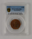 New Zealand - 1957 - Half Penny - MS64 RB - 30754138