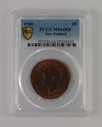 New Zealand - 1940 - Penny - MS64 RB - 45304103