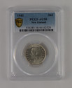 New Zealand - 1943 - Shilling - AU58 - 46162529