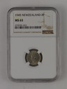 New Zealand - 1945 - Threepence - MS63 - 2775701-012