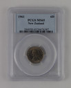 New Zealand - 1961 - Threepence - MS65 - 26676387