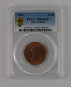 New Zealand - 1956 - Half Penny - MS64 RD - 83586600