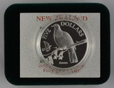 New Zealand - 2001 - Silver $5 Proof Coin - Kereru
